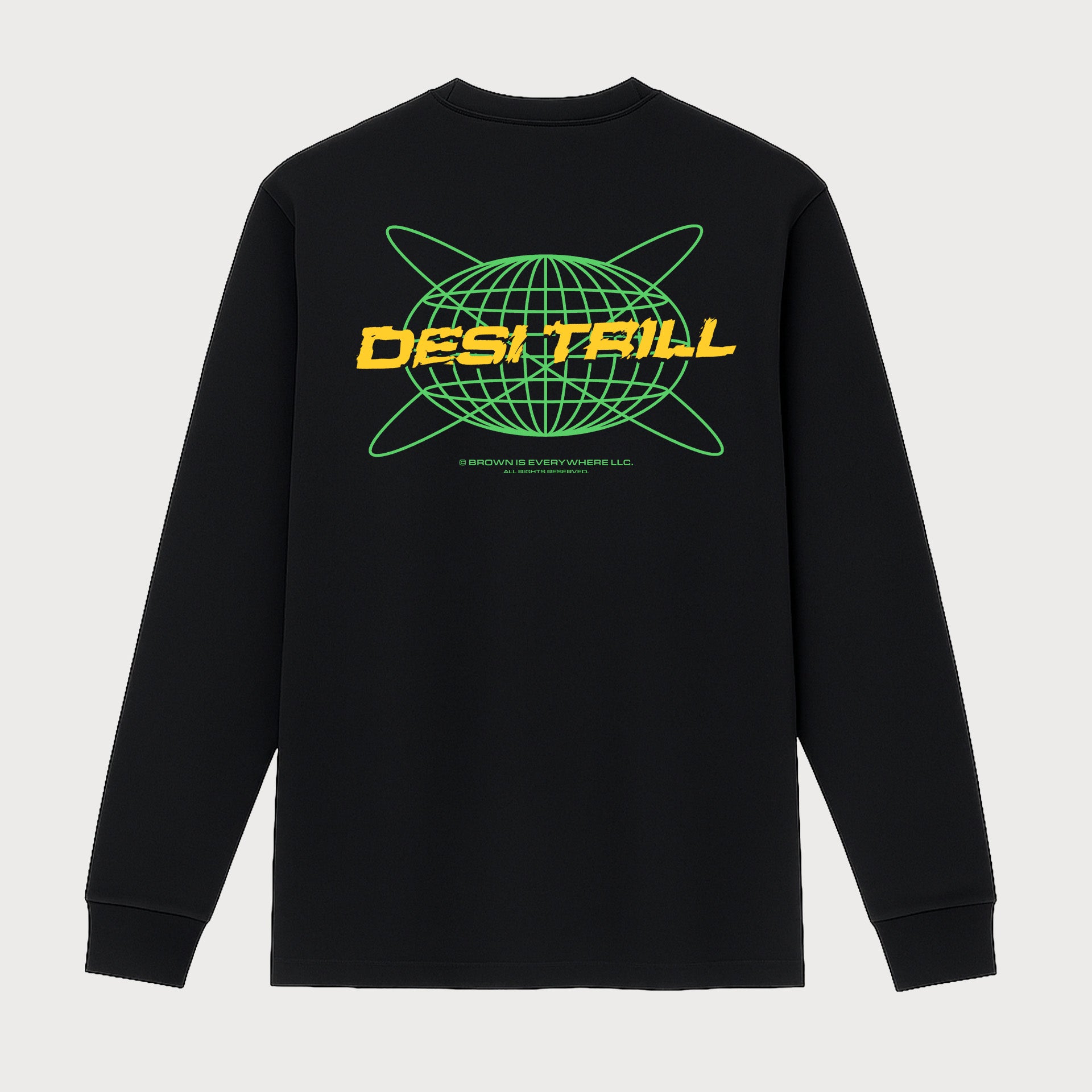 DESI TRILL Globe Long Sleeve Tee
