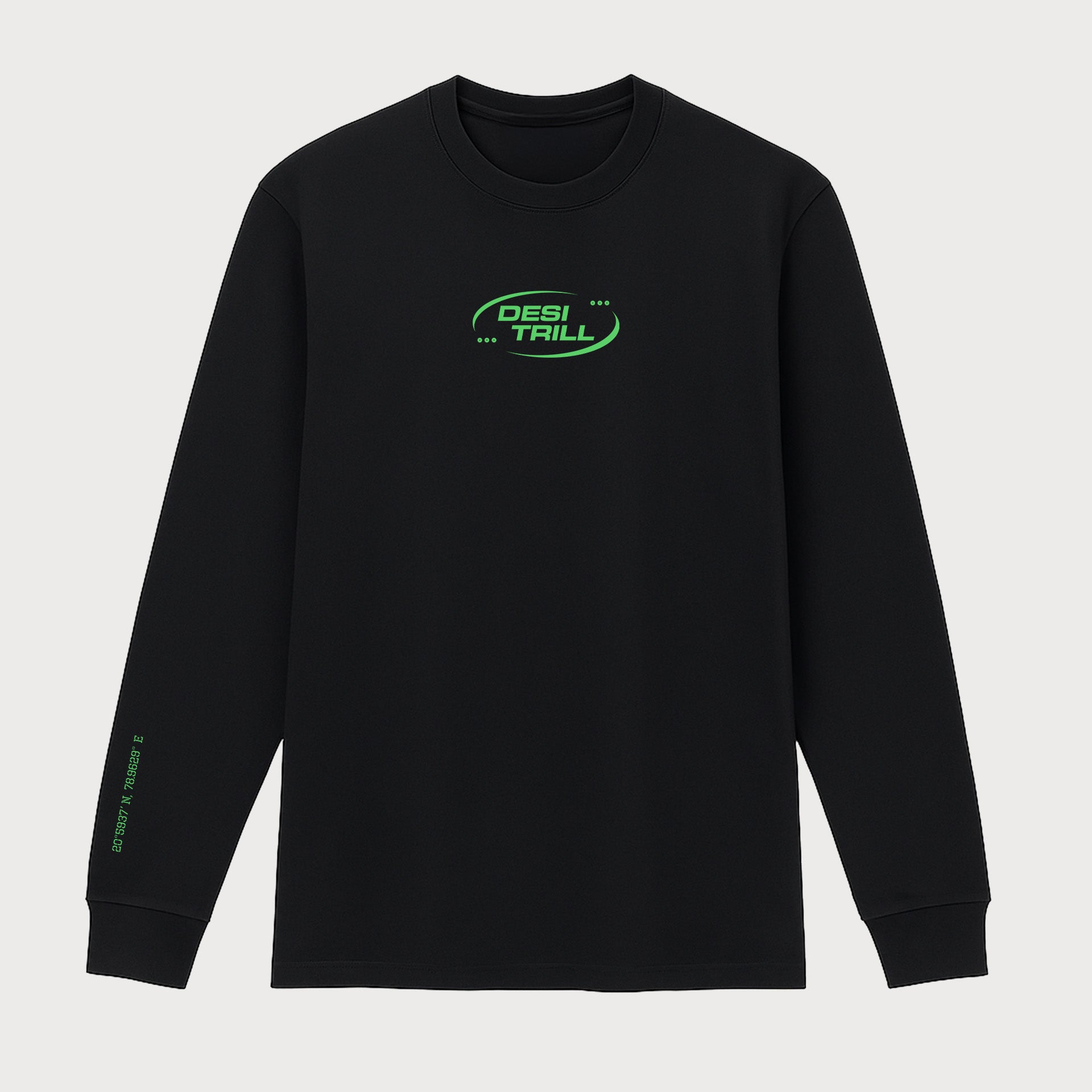 DESI TRILL Globe Long Sleeve Tee
